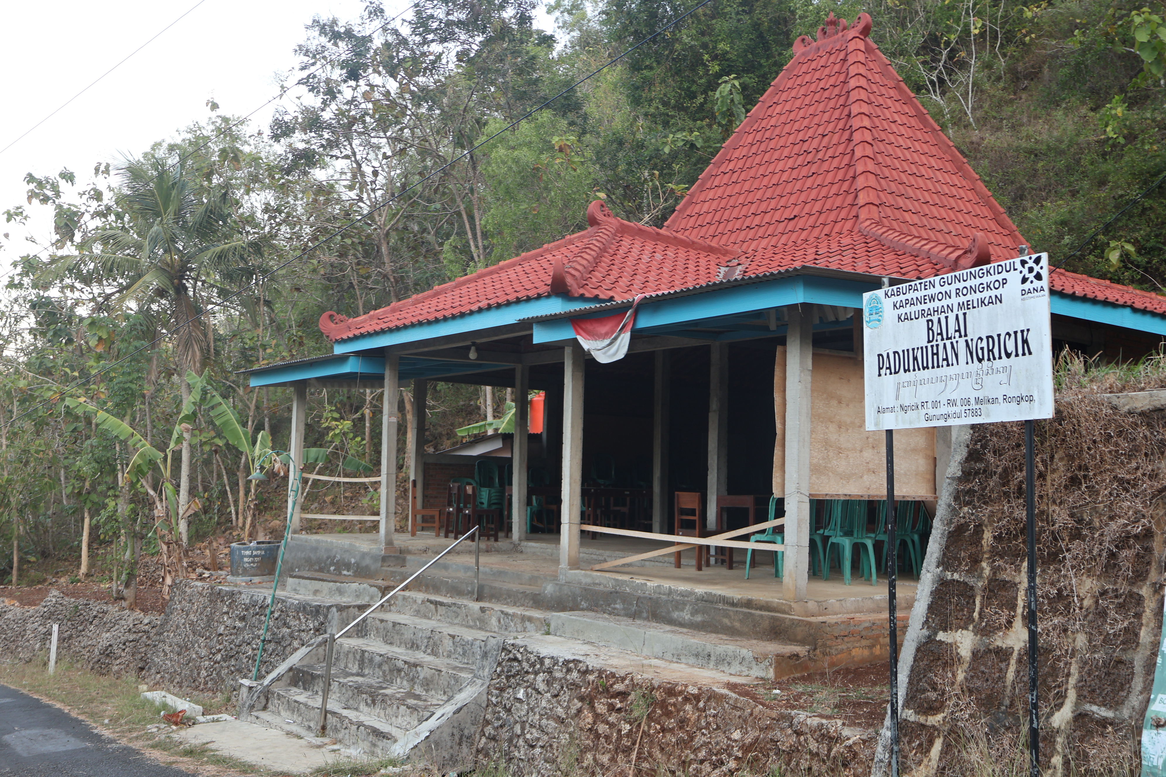 Pemandangan Padukuhan Ngricik